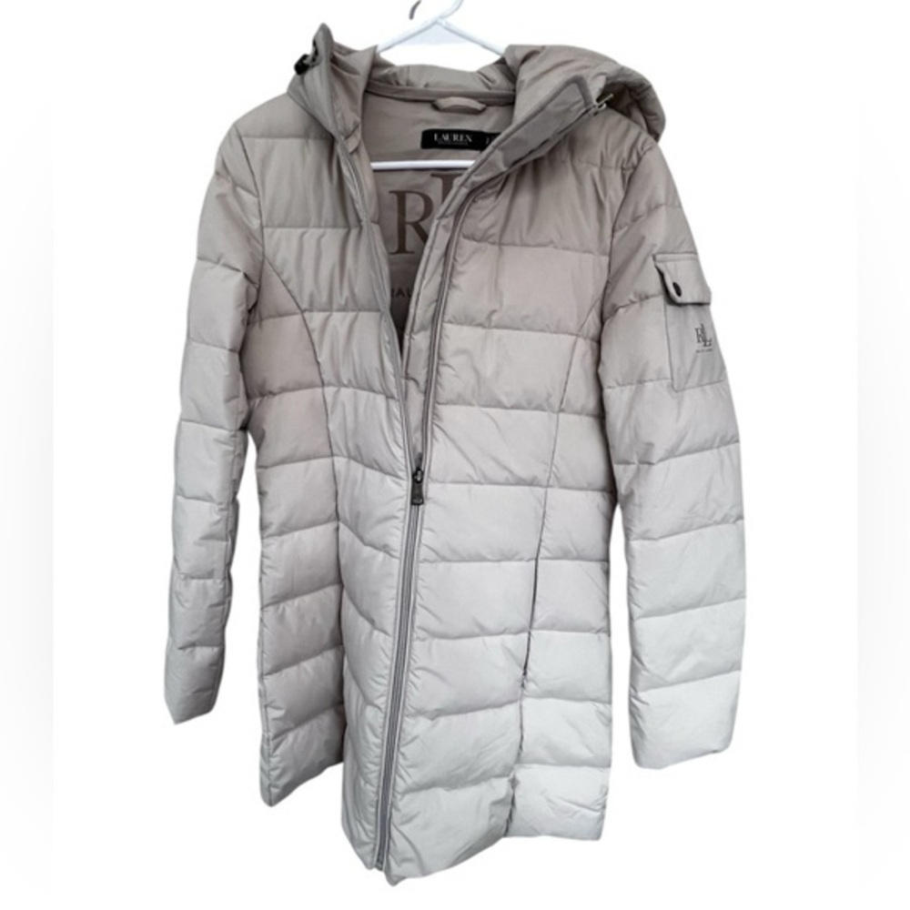 Ralph Lauren Tan Puffer Jacket